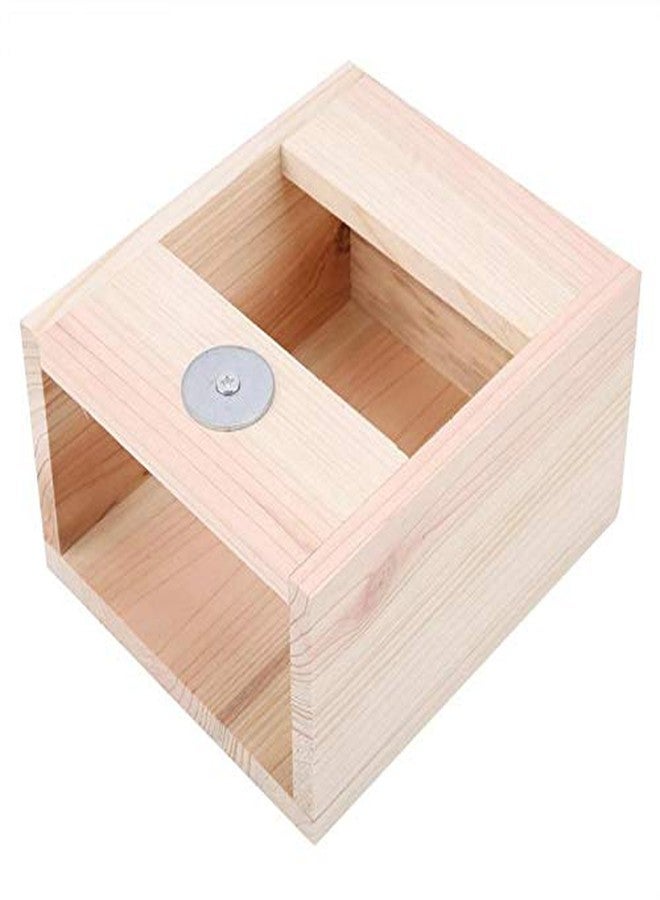 Western Era Wood Cage Attach Hay Rack , Grass Feeder , Holder for Rabbit , Guinea Pig , Ferret - Image 5